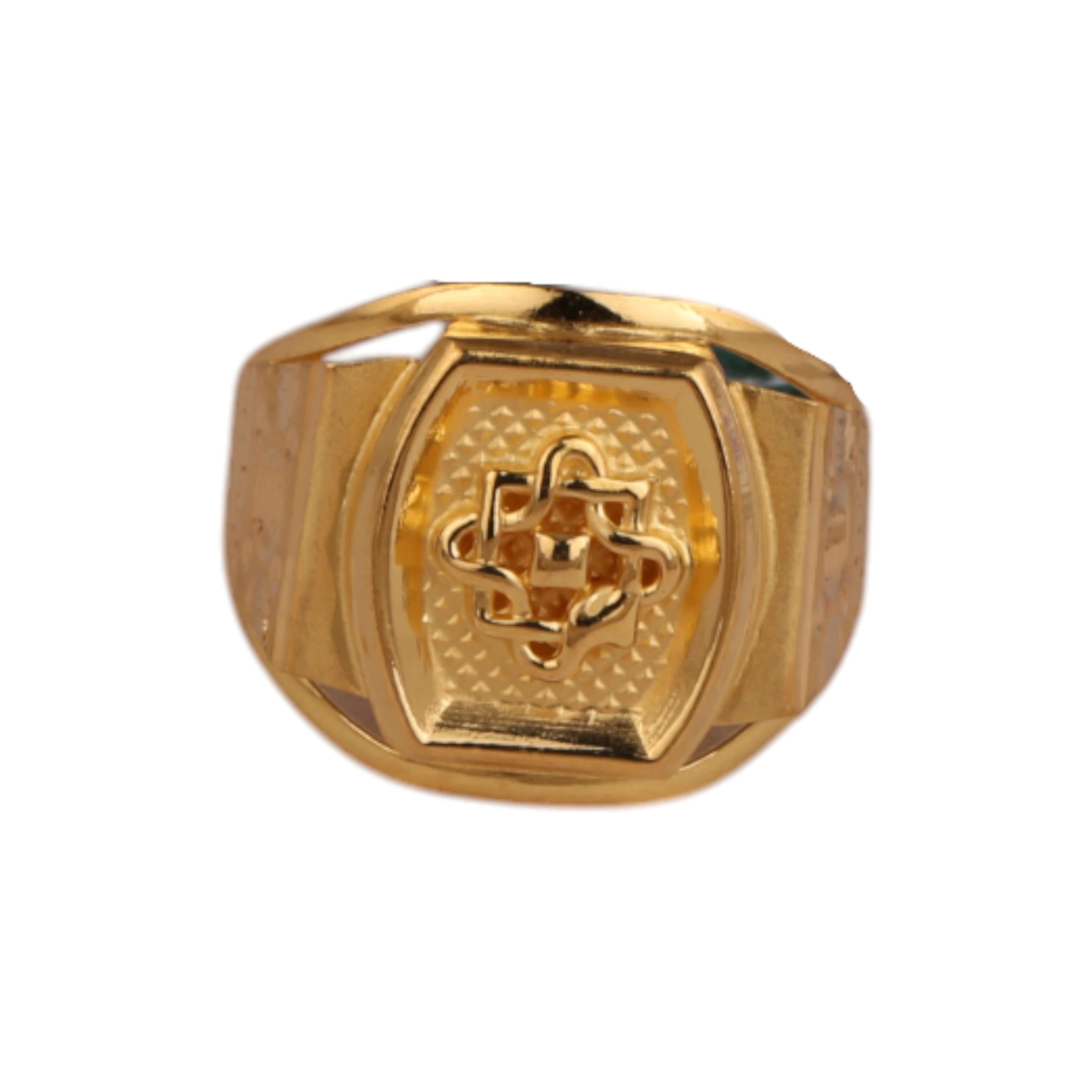 The GGR020217876 Gold Gents Ring
