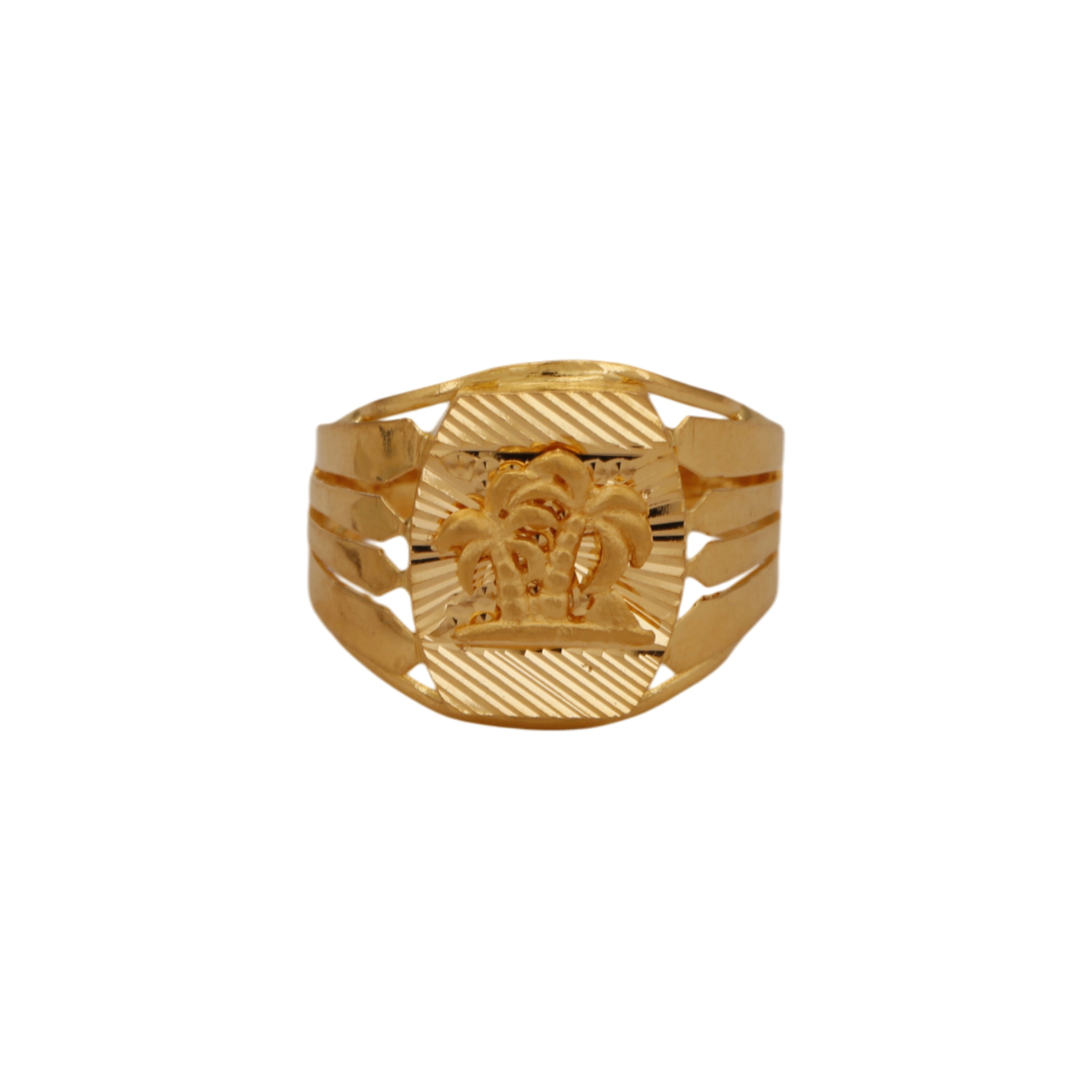 The GGR020220379 Gold Gents Ring