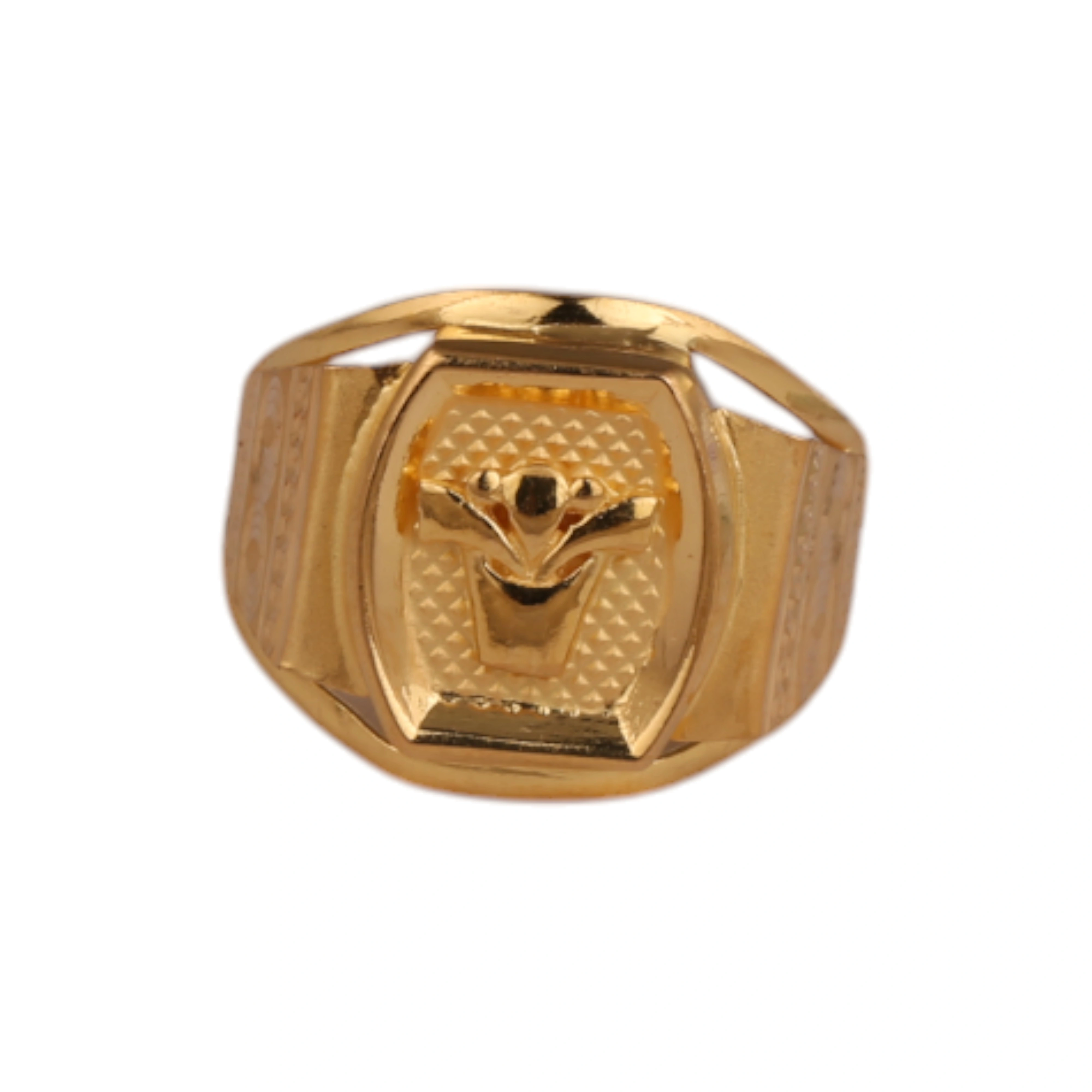 The GGR020217884 Gold Gents Ring