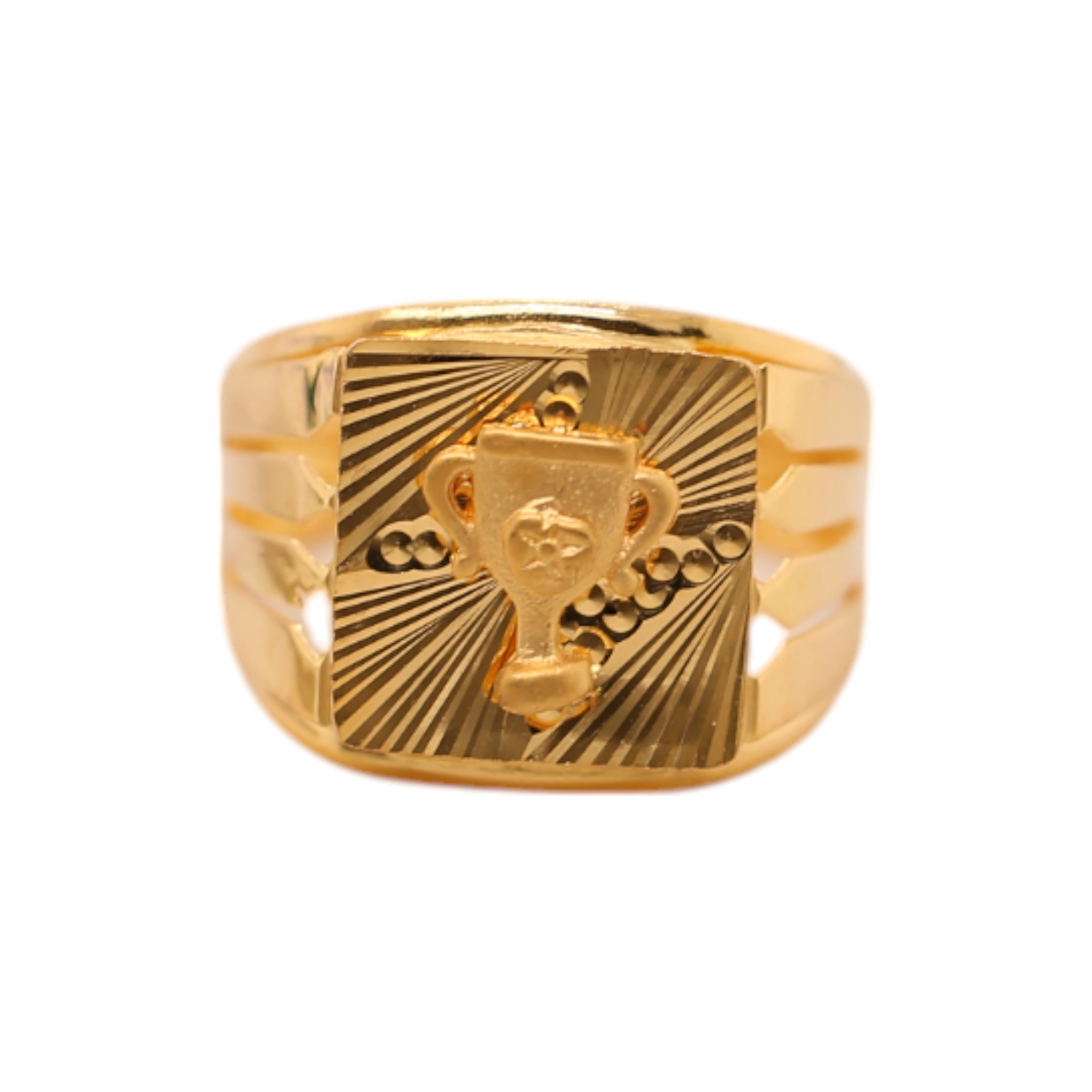 The GGR020217951 Gold Gents Ring