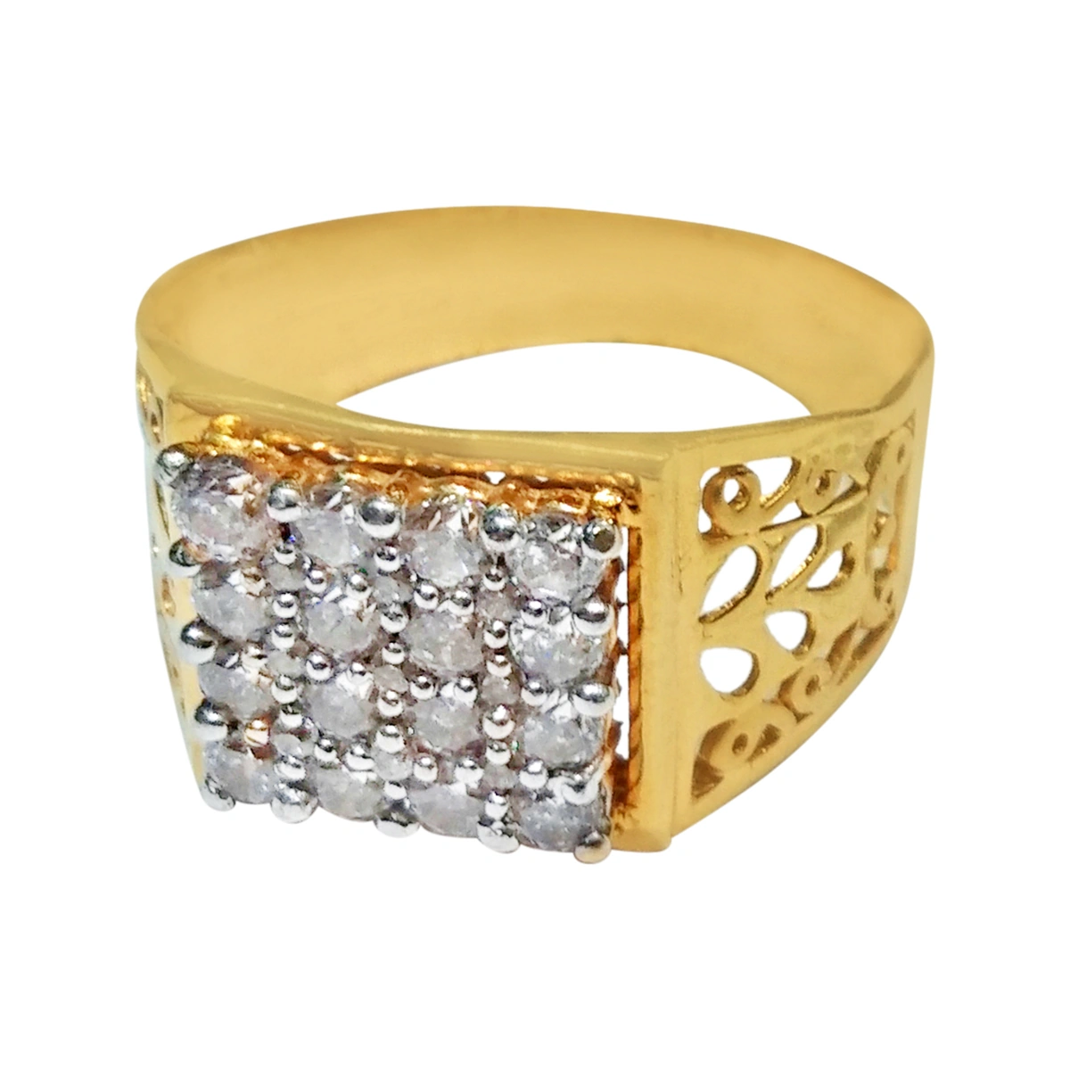 The GGR00321775 Gold Gents Ring