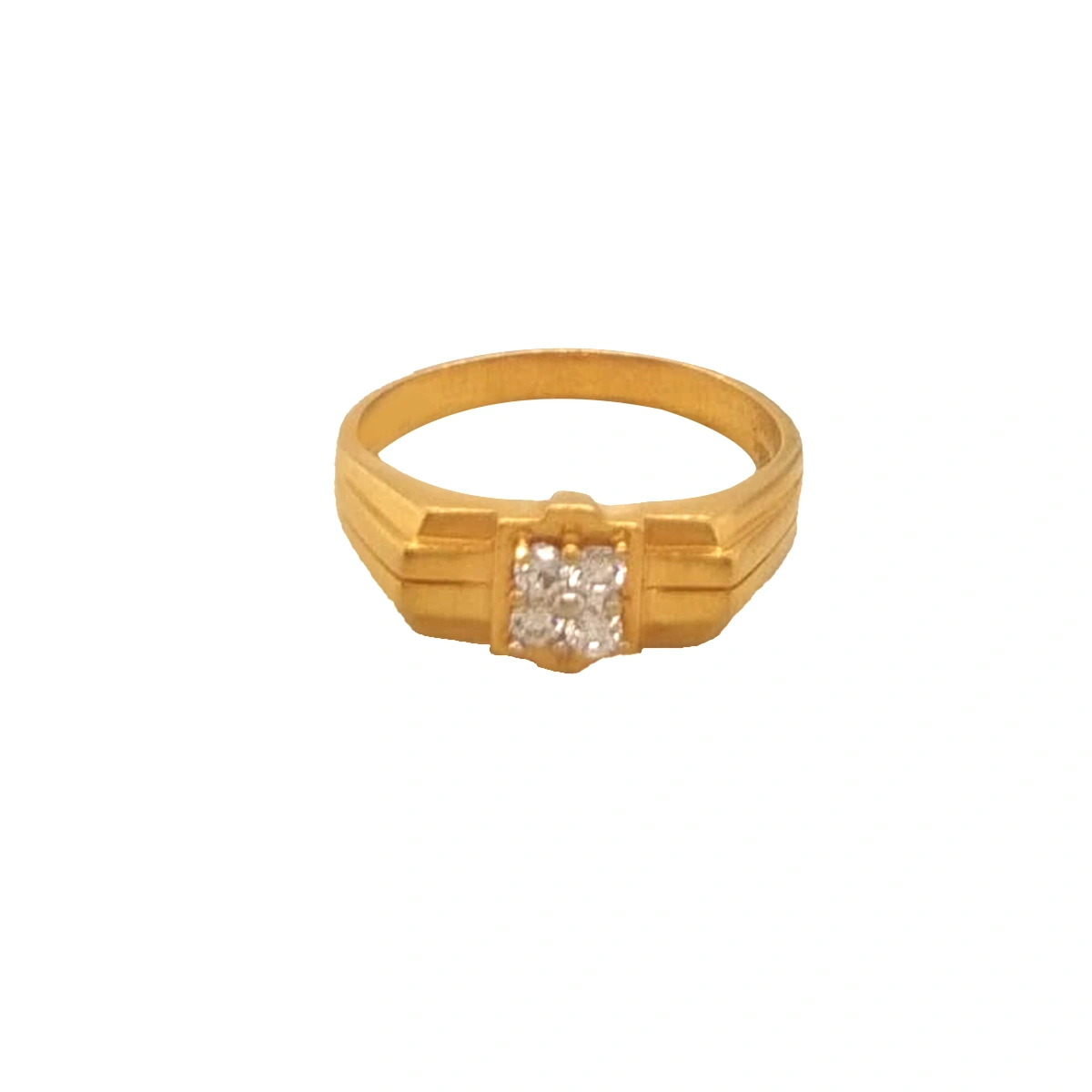 The GGR004810004 Gold Gents Ring
